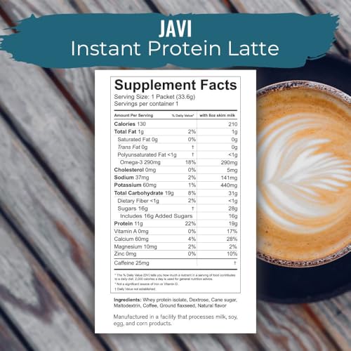 proteína instantánea sabor mocha