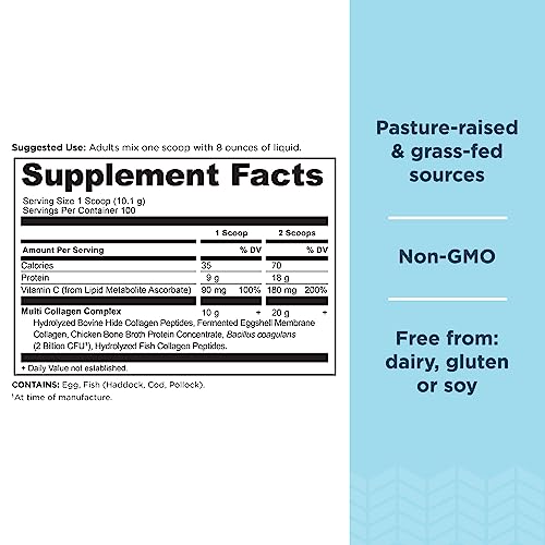 proteína multi colágeno con vitamina C