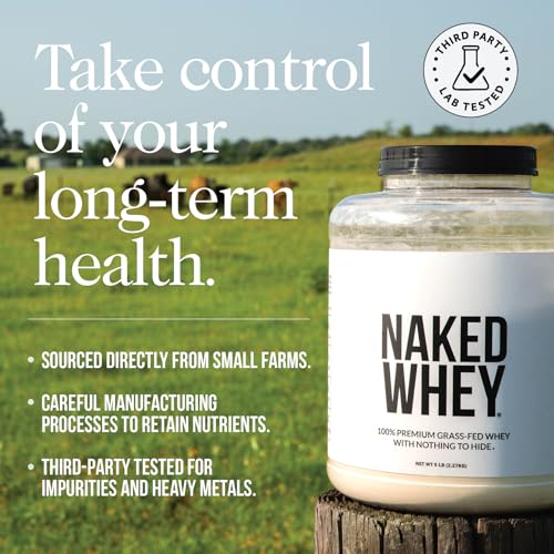 proteína NAKED Whey no modificada genéticamente