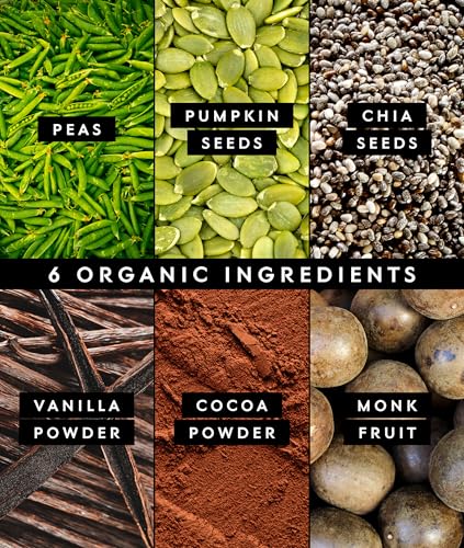 proteína orgánica a base de plantas