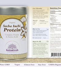 proteína sacha inchi sin aditivos