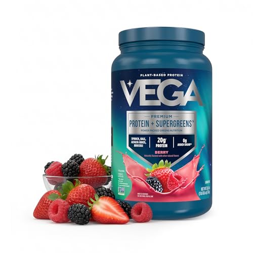 proteína vegana sabor berry