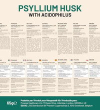 psyllium husk con acidophilus para flora intestinal