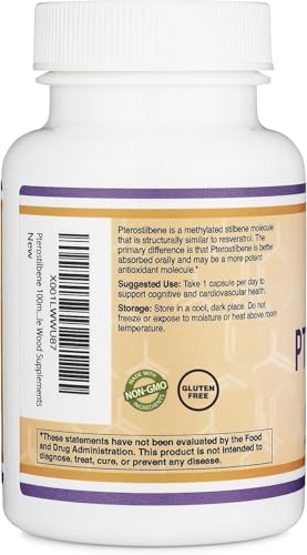Pterostilbene 60 cápsulas