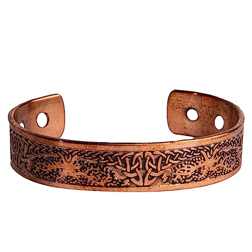 pulsera de cobre ajustable para hombre