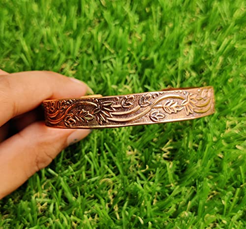 pulsera de cobre con estuche de terciopelo