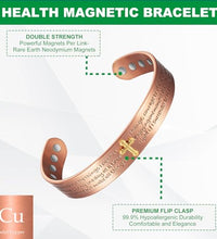 pulsera de cobre para hombre y mujer