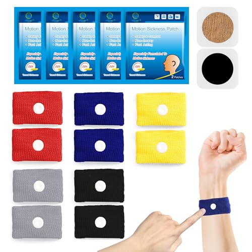 pulseras antináuseas para viajes