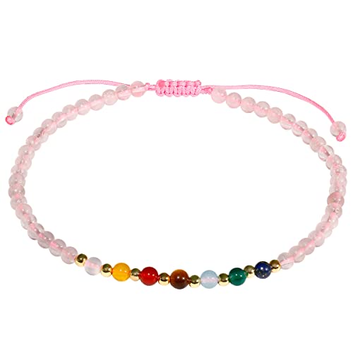 pulseras de tobillo chakras para meditación