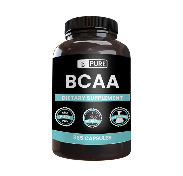 Pure Original Ingredients BCAA 365 cápsulas