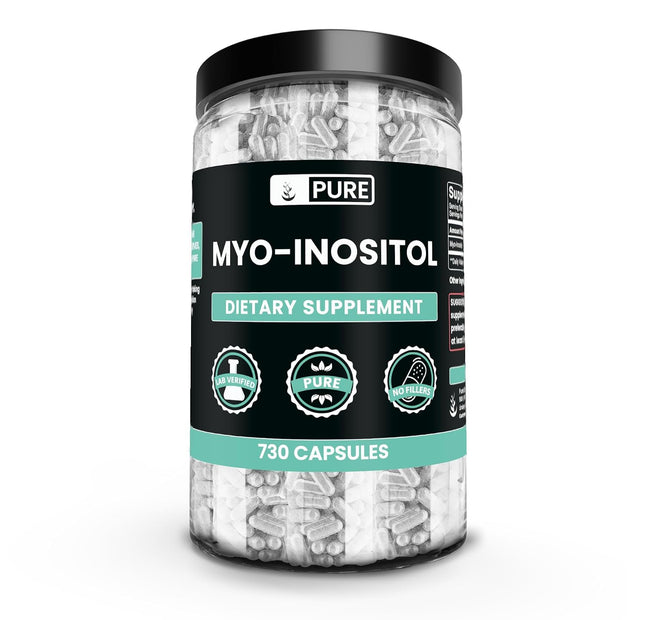 Pure Original Ingredients Myo-Inositol 400 mg