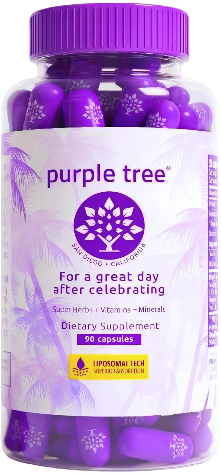 Purple Tree Glutatión en cápsulas