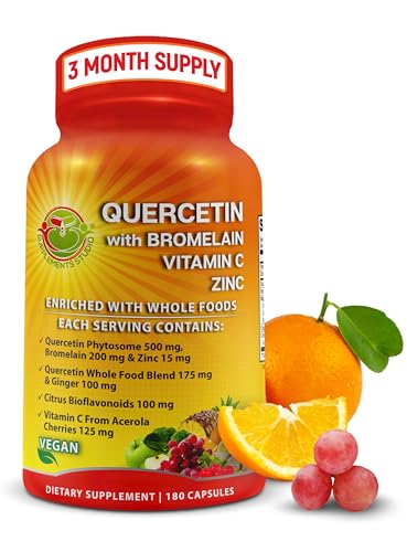 Quercetina con Bromelina para defensas