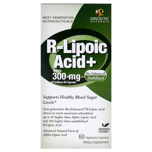 R-Ácido Lipoico de Genceutic Naturals