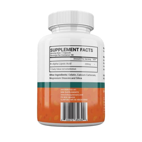R-ALA 200mg para metabolismo óptimo