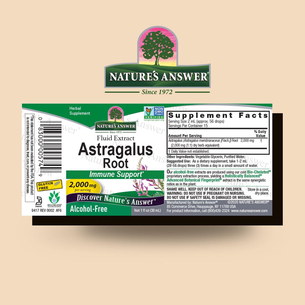Raíz de astrágalo 2 piezas