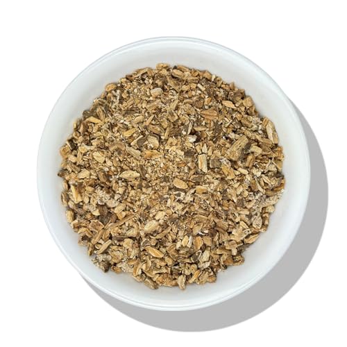 Raíz de bardana cortada para infusiones