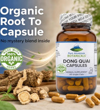 Raíz de Dong Quai para equilibrio hormonal
