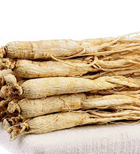 raíz de ginseng blanco natural