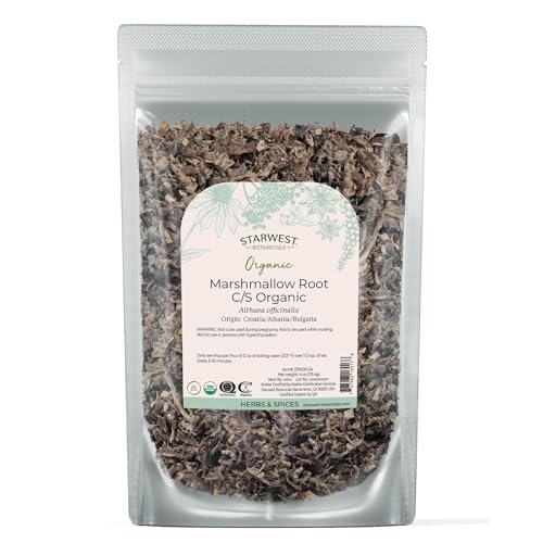 raíz de malvavisco orgánica para infusiones