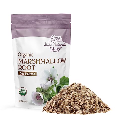 raíz de malvavisco orgánica para infusiones