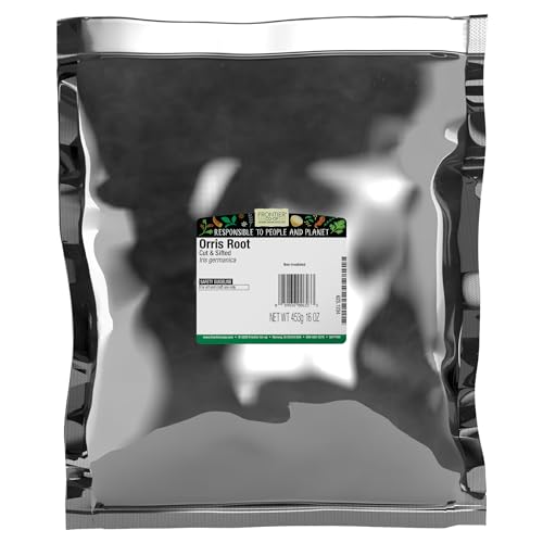 Raíz de orris cortada para infusiones