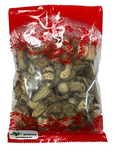 raíz de panax notoginseng en rodajas