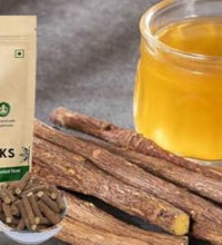 raíz de yashtimadhu natural y nutritiva