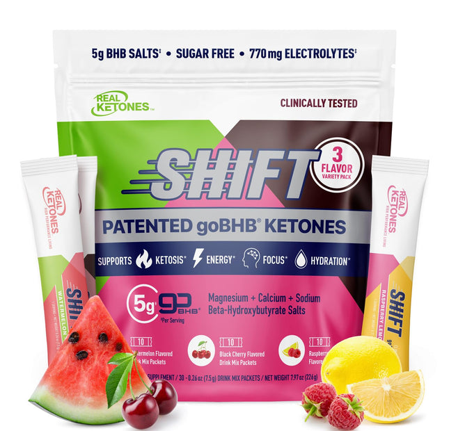 Real Ketones BHB Exógeno en polvo