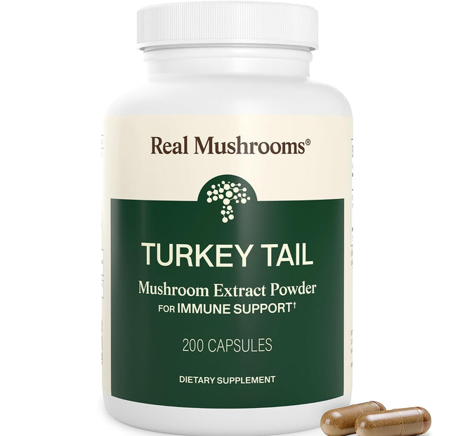 Real Mushrooms Cola de Pavo 200 mg