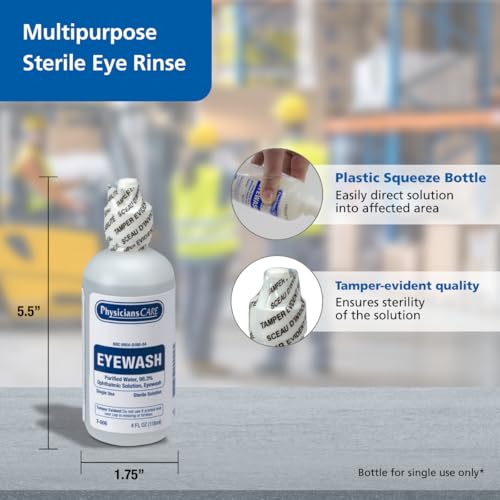 recarga de irrigación ocular 4 oz