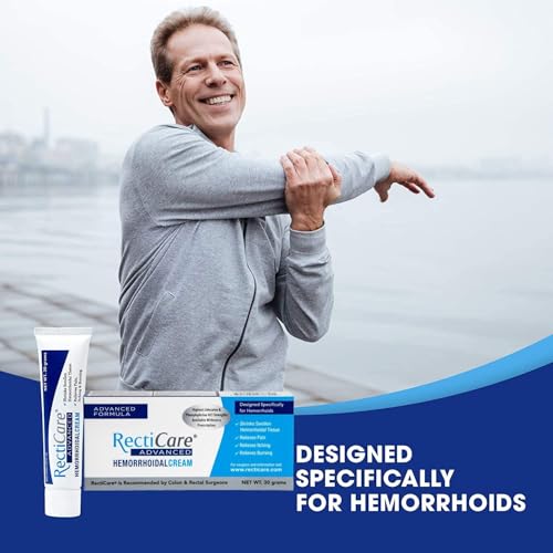 Recticare crema avanzada para hinchazón