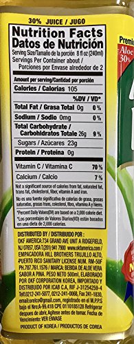 refrescante bebida de aloe vera para salud
