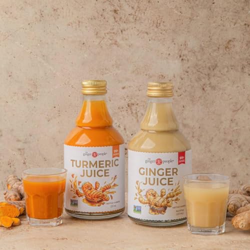 refresco de jengibre y cúrcuma orgánico