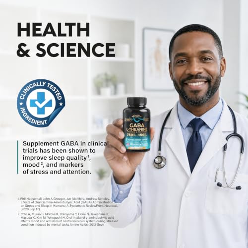 Relajación efectiva con GABA L-Theanine