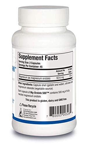 Relajación muscular con Biotics Research Mg Orotate