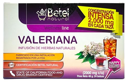 relajación natural con té de valeriana
