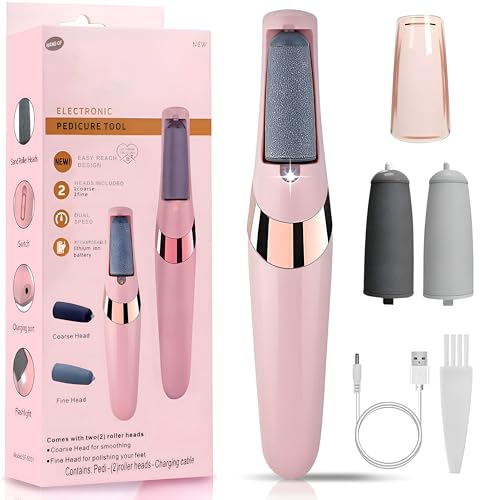 removedor de callos eléctrico rosa