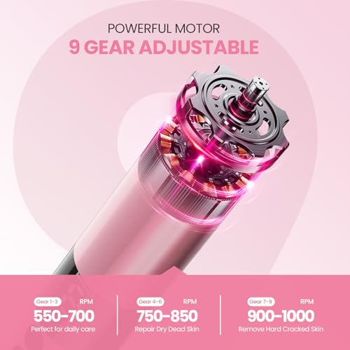 removedor de callos recargable 1200mAh