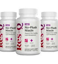 Res-Q No-Flush Niacina cápsulas para salud