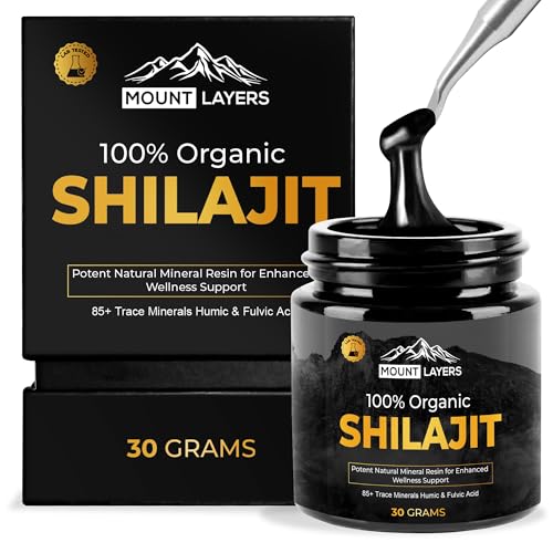 resina de shilajit orgánico natural