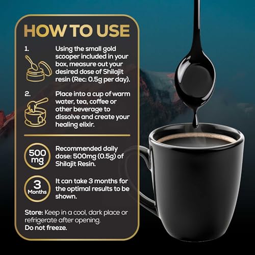 Resina de Shilajit para rendimiento físico