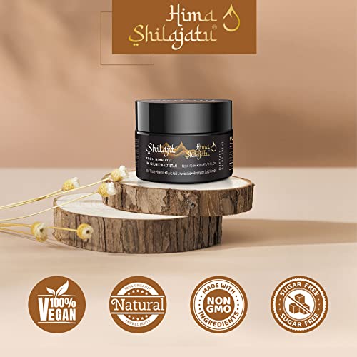 Resina de Shilajit para vitalidad diaria