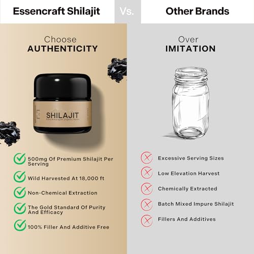 Resina de Shilajit probada en laboratorio