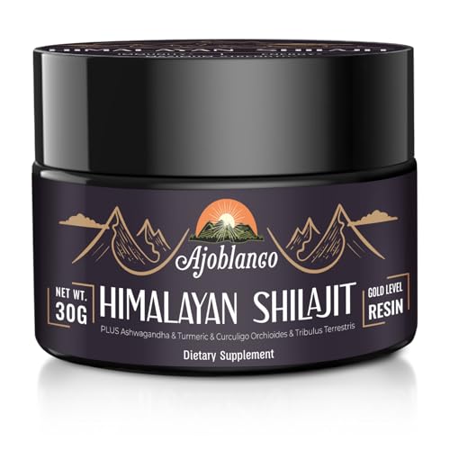 Resina de shilajit pura Ajoblanco