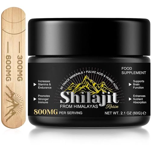resina de shilajit pura para energía