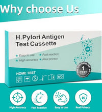 resultados rápidos H. Pylori en casa