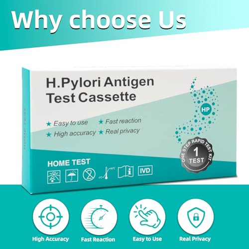 resultados rápidos H. Pylori en casa