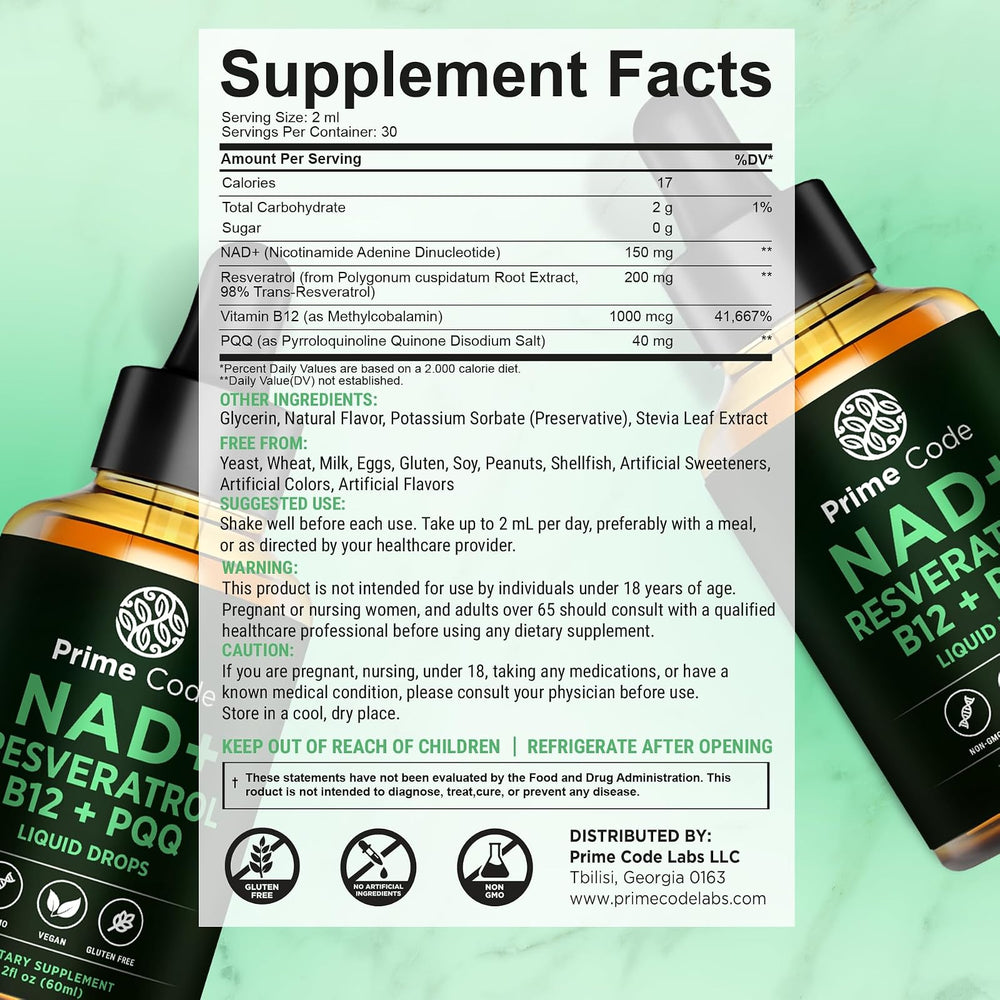Resveratrol líquido de Code 2 fl oz