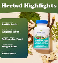 Ridgecrest Herbals para bienestar respiratorio